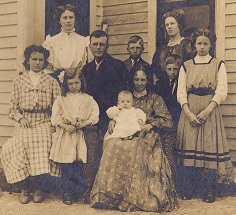 Charles and Jennie Hammond family about 1909